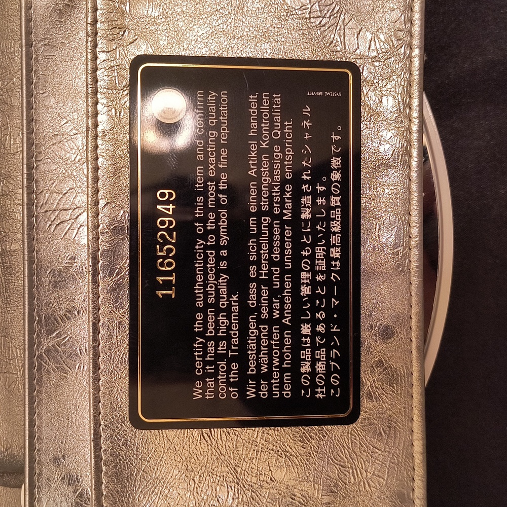 Authentic Chanel Silver Wallet - Picture 6 of 15